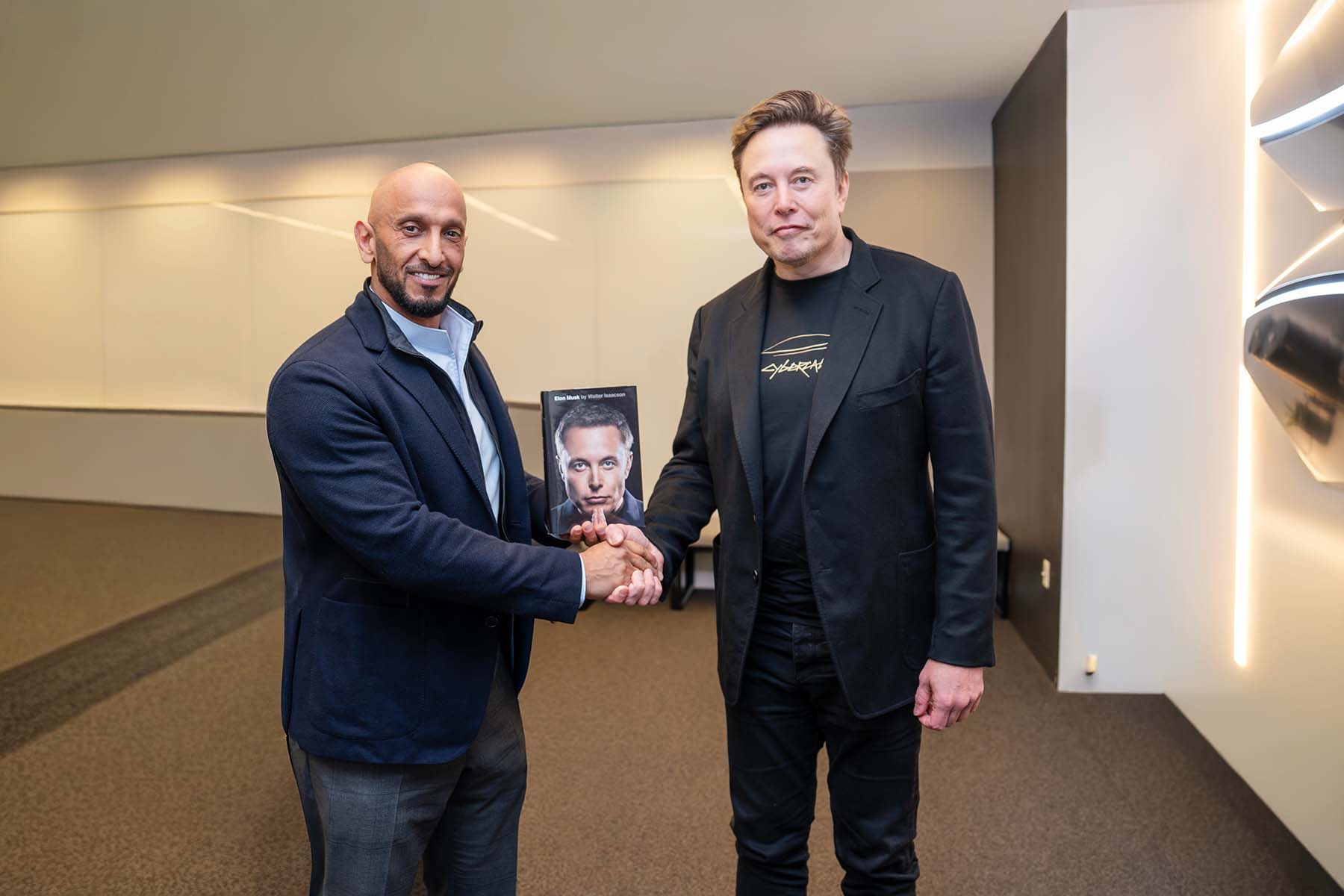 Abdulla Al Hamed explores future of technology and media with Elon Musk, extends invitation to BRIDGE Summit